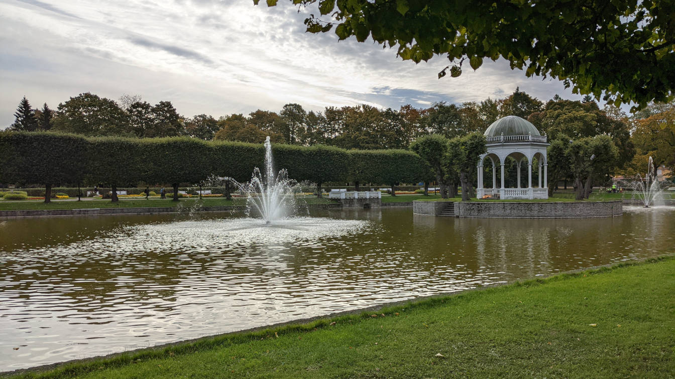 A fountain in Estonia